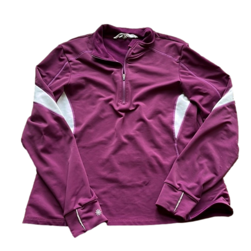 Athleta Zip Front Top - Size XLarge